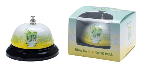 Desk Bell - Gin - Mother's Day, Easter Basket, Summer