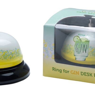 Desk Bell - Gin - Mother's Day, Easter Basket, Summer