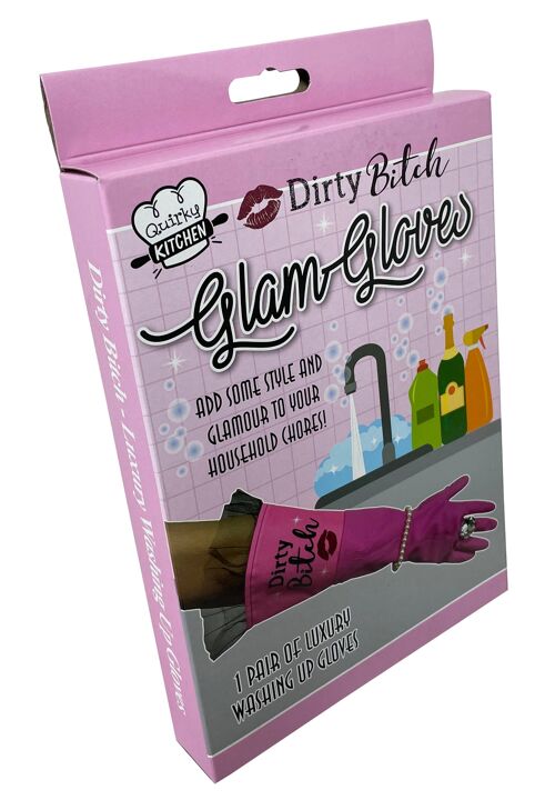 Dirty Bitch Washing Up Gloves - Novelty Gifts, Christmas