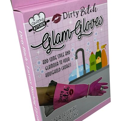 Dirty Bitch Washing Up Gloves - Novelty Gifts, Christmas