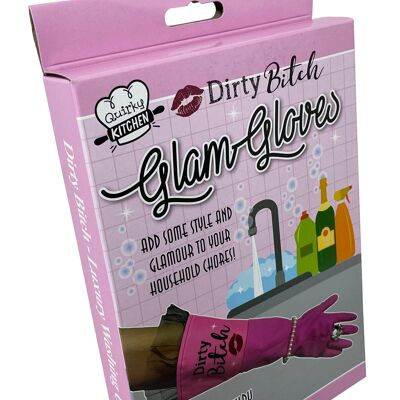 Dirty Bitch Washing Up Gloves - Novelty Gifts, Christmas
