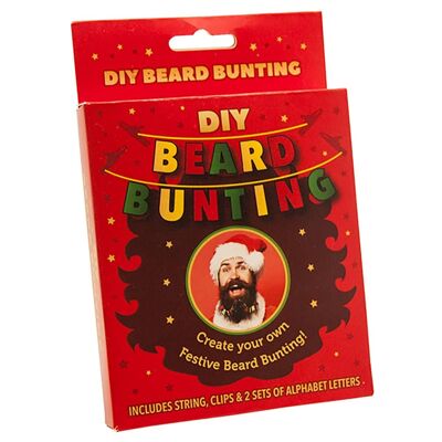 DIY Beard Bunting - Novelty Gifts, Gag Gifts, Christmas