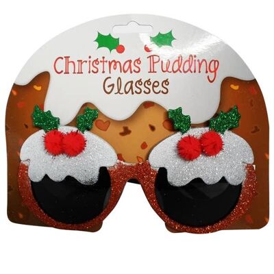 Verres de fête – Puddings de Noël, remplissage/remplissage de bas