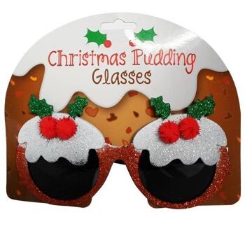 Verres de fête – Puddings de Noël, remplissage/remplissage de bas 1