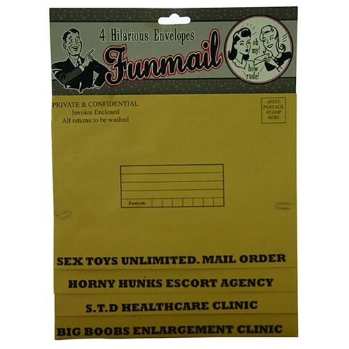 Funmail - Funny Envelopes, Novelty Gifts, Gag Joke Gift