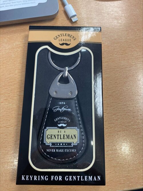 Gentleman's Keyring - Father's Day, Keychain, Gifts For Him