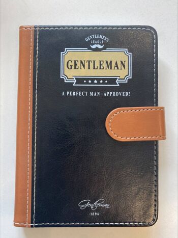 Bloc-notes pour gentleman - Fête des Pères, Cadeau stationnaire 1