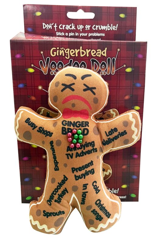Gingerbread Voodoo Doll Christmas Stocking Stuffers/Fillers