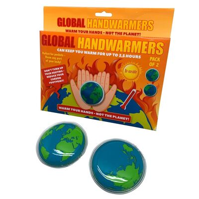 Calentadores de manos globales: regalos de invierno y respetuosos con el medio ambiente