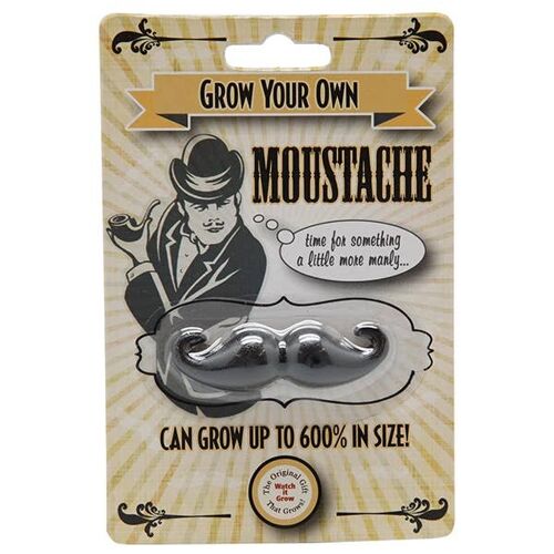 Grow Your Own Moustache - Novelty Gifts