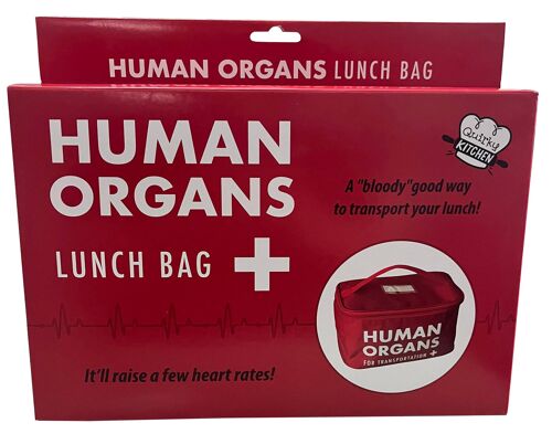 Human Organs Lunch Bag - Christmas, Back to School