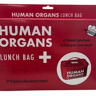 Bolsa de almuerzo de órganos humanos - Navidad, regreso a clases