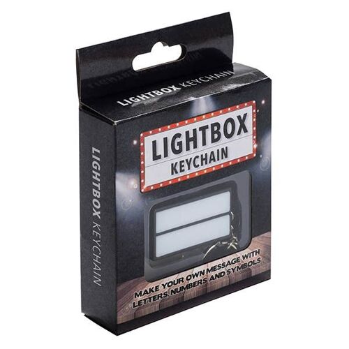 Light Box Keychain - Novelty Gifts