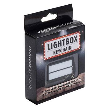 Porte-clés Light Box - Cadeaux de nouveauté 1