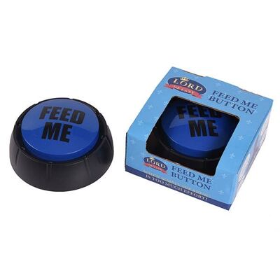 Lord Of Lazy – Feed Me Sound Buzzer - Funny Gift - Novelty Gifts