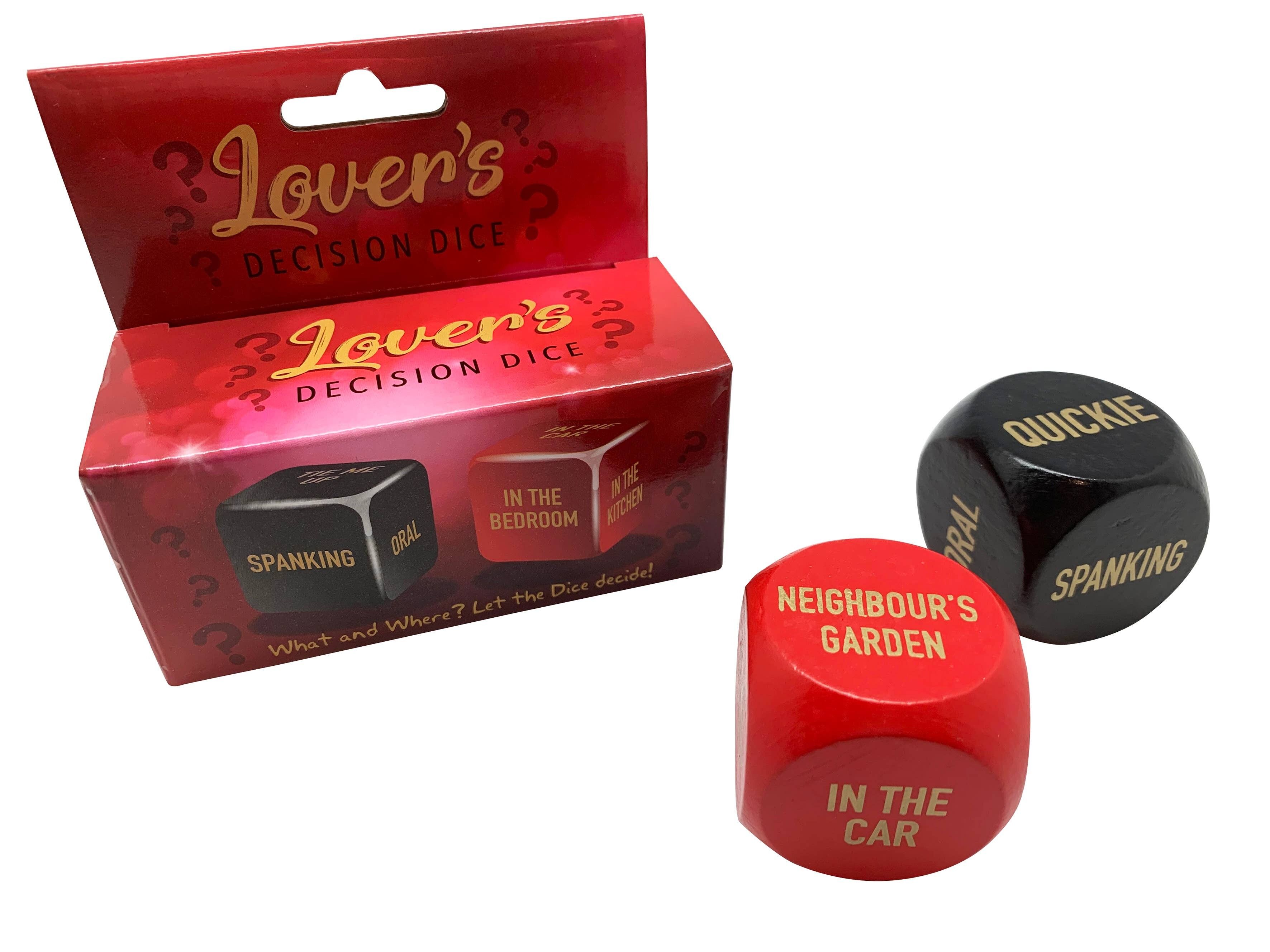 Lovers Decision Dice - Novelty Gifts