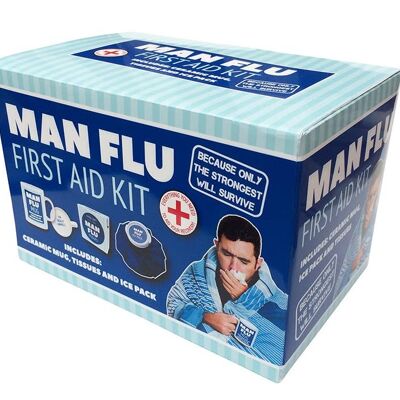 Man Flu First Aid Kit - Funny Novelty Gifts for Him - Novelty Gifts