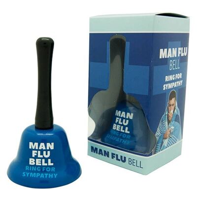 Man Flu Hand Bell - Mens Gifs, Novelty Gifts