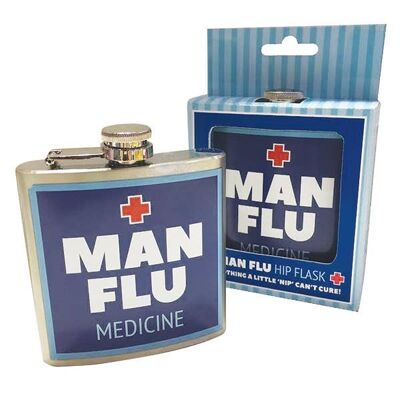 Mann-Grippe-Flachmann – originelle Geschenke für Männer