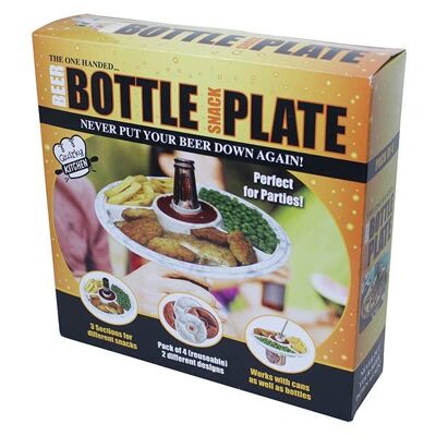 One-Handed Party Plates - Party Supplies, Kitchen Gadgets