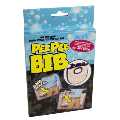 Pee Pee Bib - Gag Gifts for Old Age - Novelty Gifts