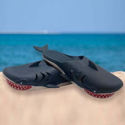 Sandalias de playa Shark Slipper, verano