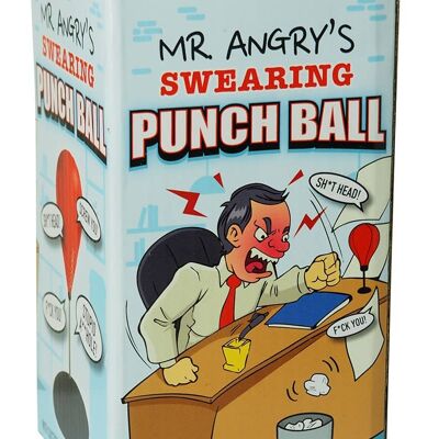 Imprecando Punchball - Regalo divertente per l'ufficio, Regalo segreto per Babbo Natale - Regali originali