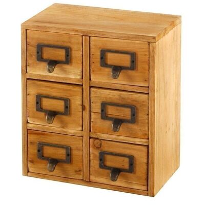 Storage Drawers (6 drawers) 23 x 15 x 27cm