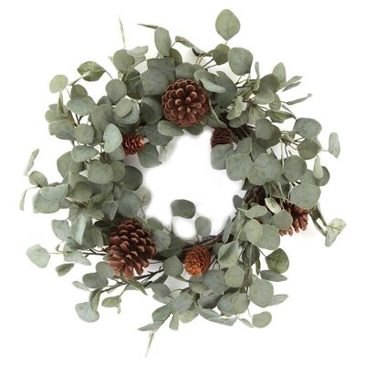 Eucalyptus & Pinecone Wreath