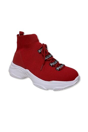 Sneaker Trendy rouge 4