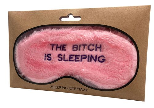 Eye Mask - The Bitch Is Sleeping, Christmas, Novelty Gifts