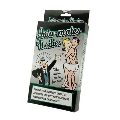 Inta Mates Undies - Regalos novedosos, Regalo de mordaza, Regalos para hombres