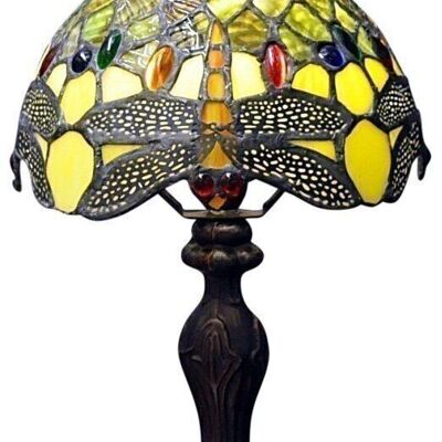 Lampe Tiffany Libellule Verte