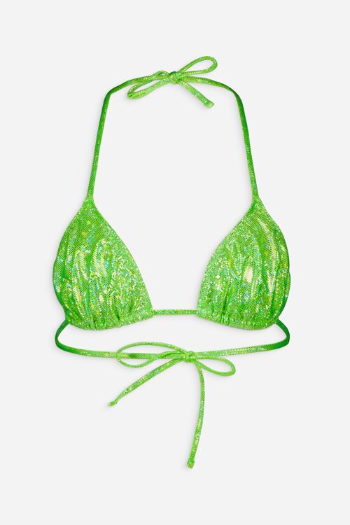 Haut De Maillot De Bain - ROSE - LIME LUMINOSO