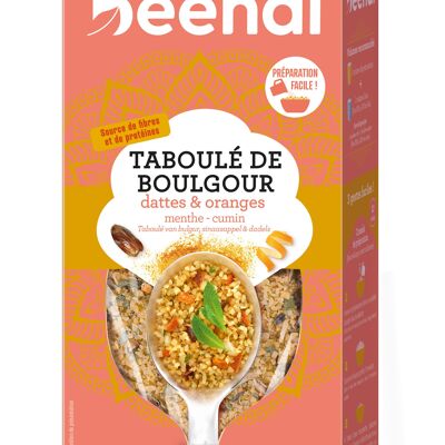 Beendi Tabbouleh di bulgur, arancia e datteri 250g