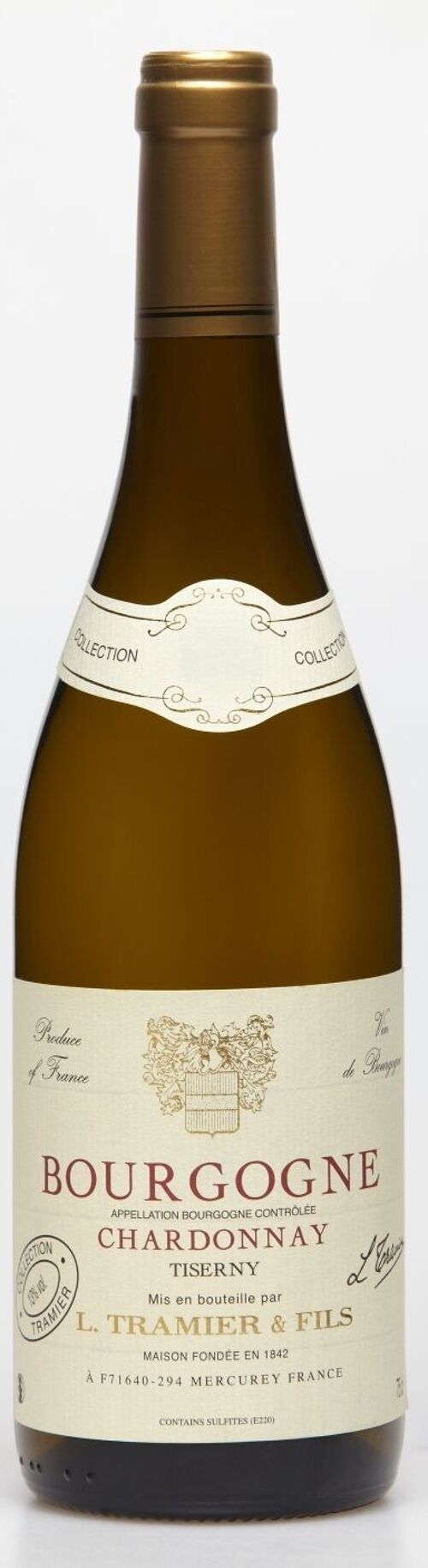 Bourgogne Chardonnay "Tiserny" - Vin Blanc - 75cl (Bourgogne)