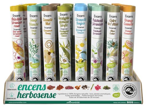 Kit Encens en bâtonnets Herbosense