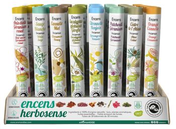 Kit Encens en bâtonnets Herbosense 1