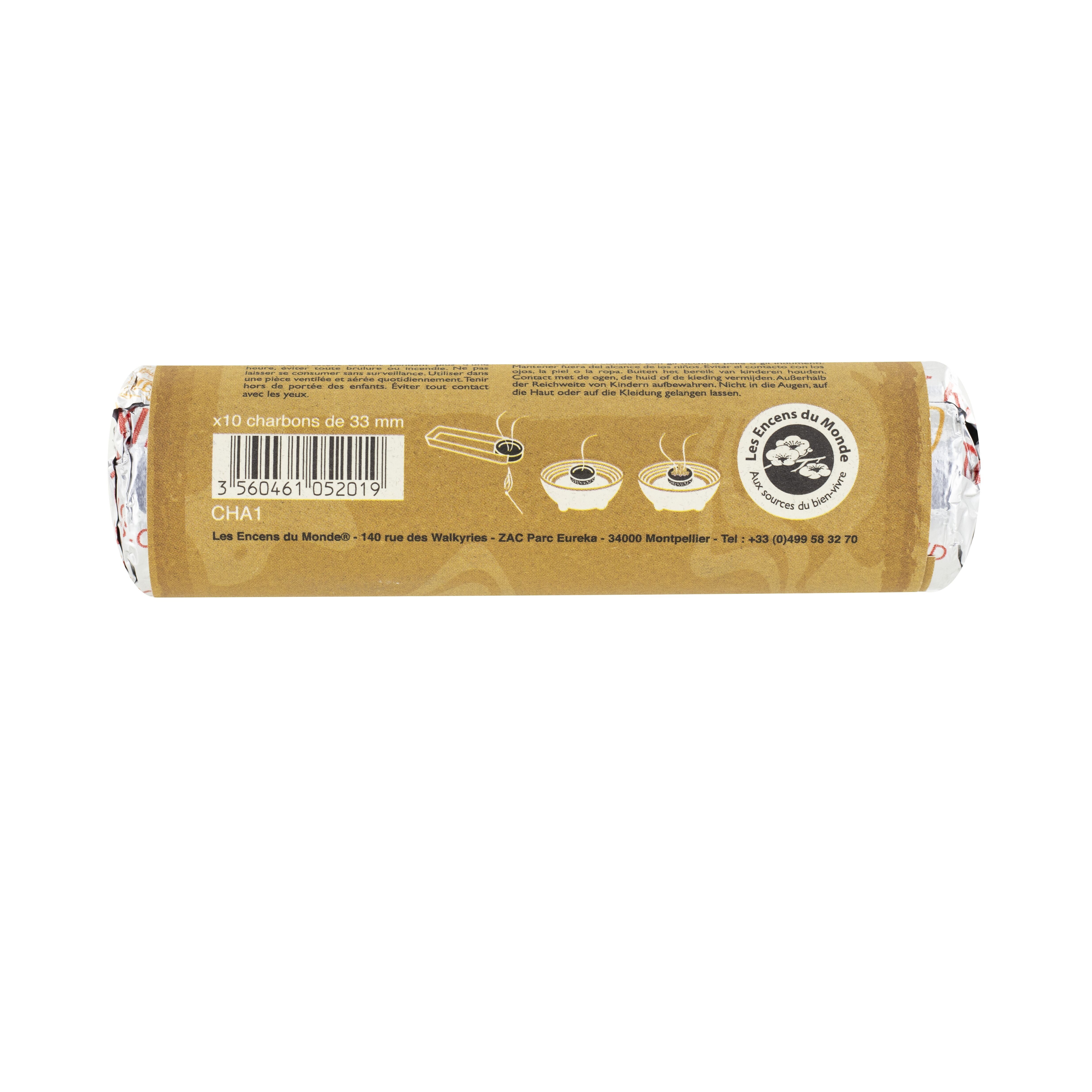 Carboncini per incenso in resina