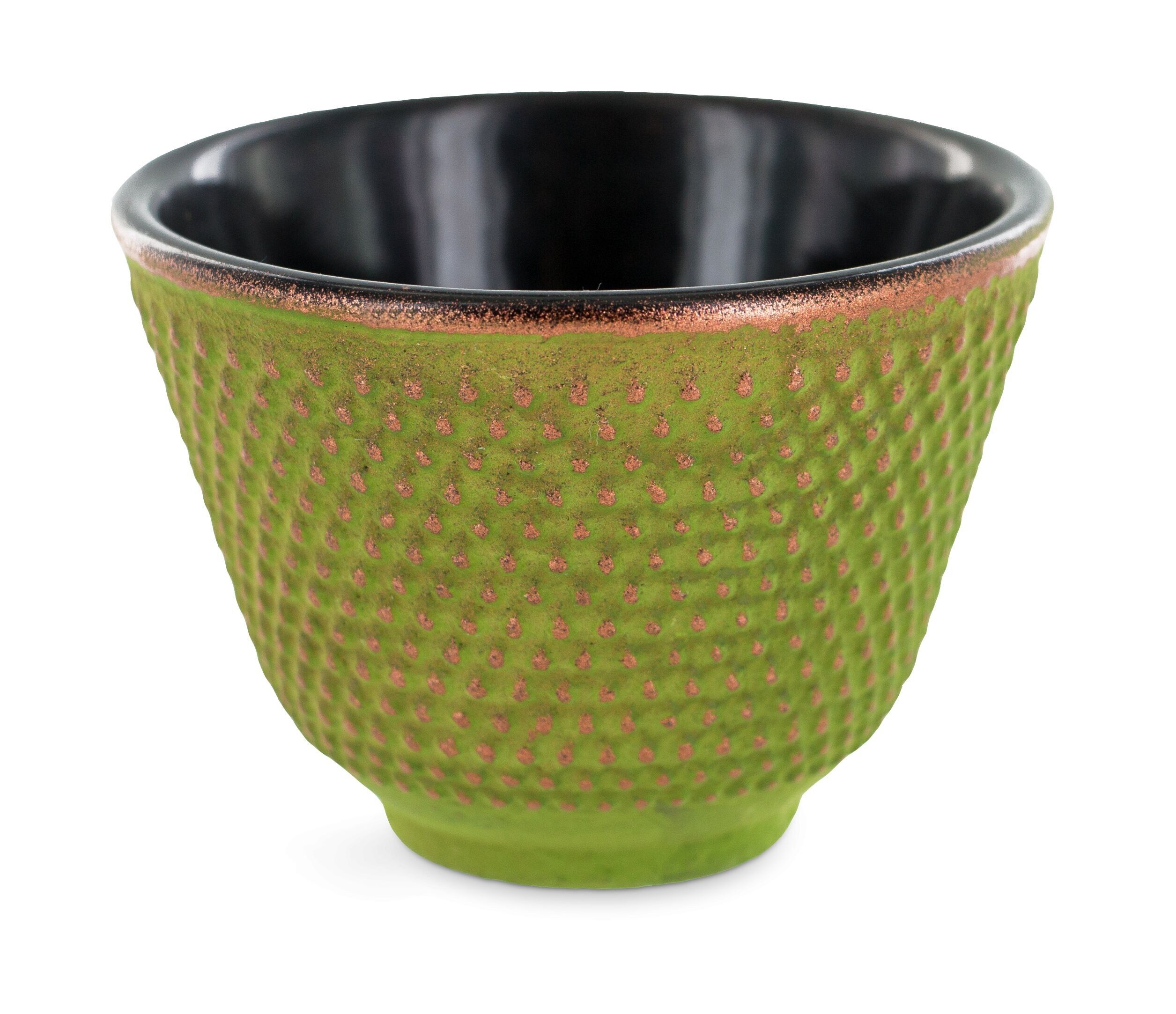 Porta incenso Zen in ghisa verde