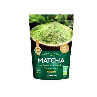 Poudre thé vert Matcha grand format - 80g