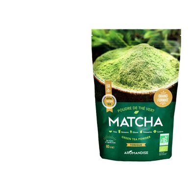 Poudre thé vert Matcha grand format - 80g