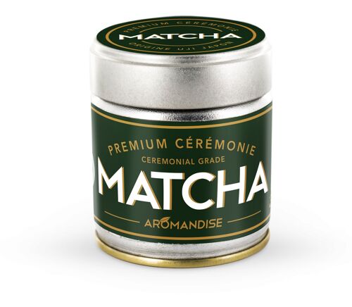 Poudre thé vert Matcha de Cérémonie - Premium