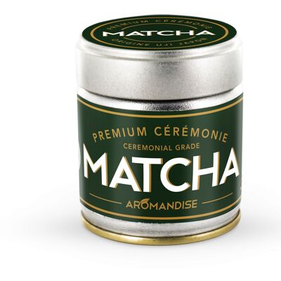 Poudre thé vert Matcha de Cérémonie - Premium