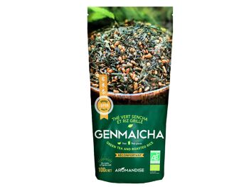 Thé vert et riz Genmaicha 1