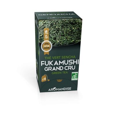 Thé vert Grand cru Fukamushi Sencha en infusettes