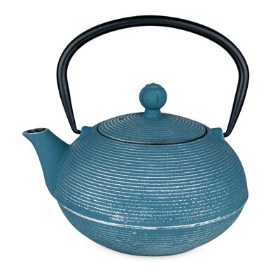 Asagao cast iron teapot