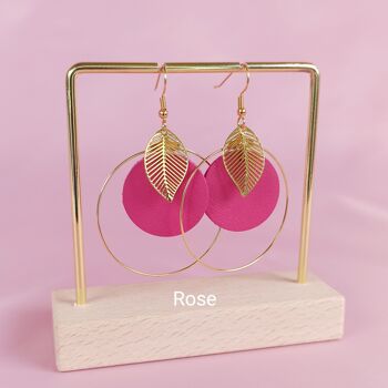 Boucles d'oreilles POMONA mat - 5 Coloris 5