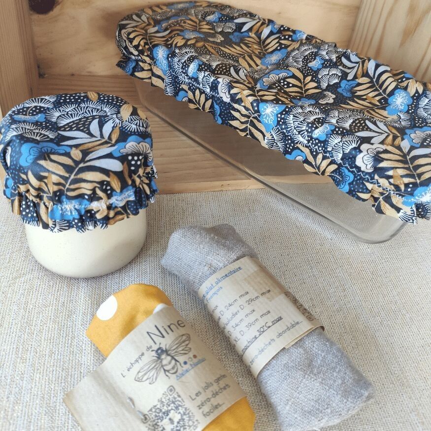 Copripiatto Charlotte in cotone spalmato