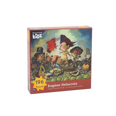 Puzzle - La libertad guiando al pueblo - 196 piezas - Museum Kidz